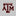 Texas A&M Chiseled Logo 3" Decal