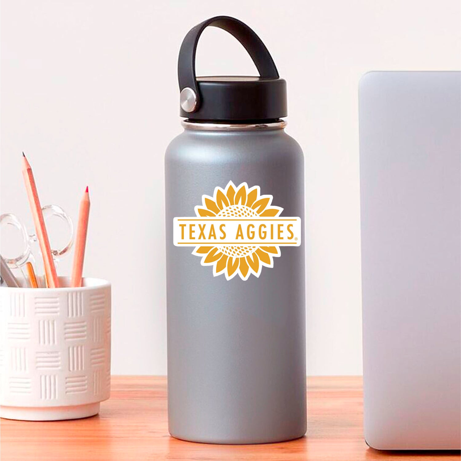 Texas Aggies Sunflower Dizzler Sticker