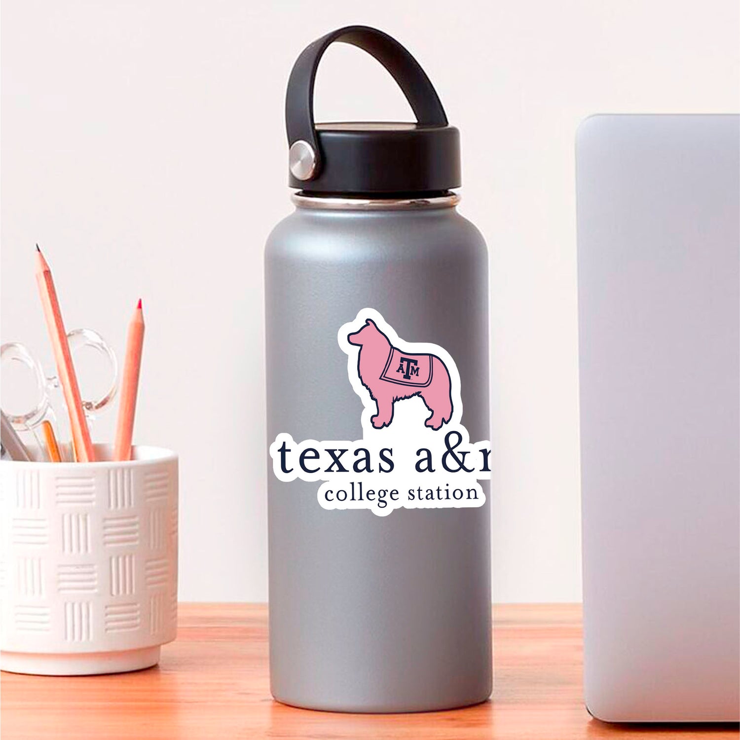 Texas A&M Reveille Vineyard Dizzler Sticker