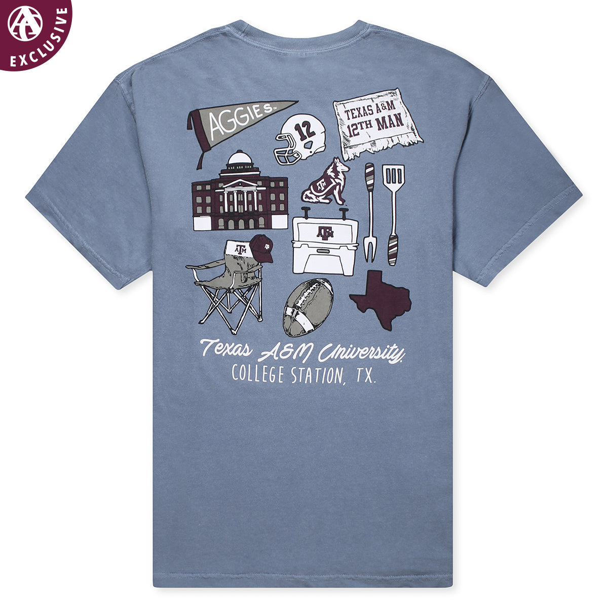 Texas A&M Football Tailgate Mix T-Shirt