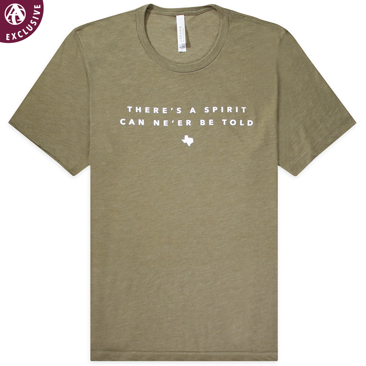 Texas A&M Spirit Can Ne'er Be Told T-Shirt