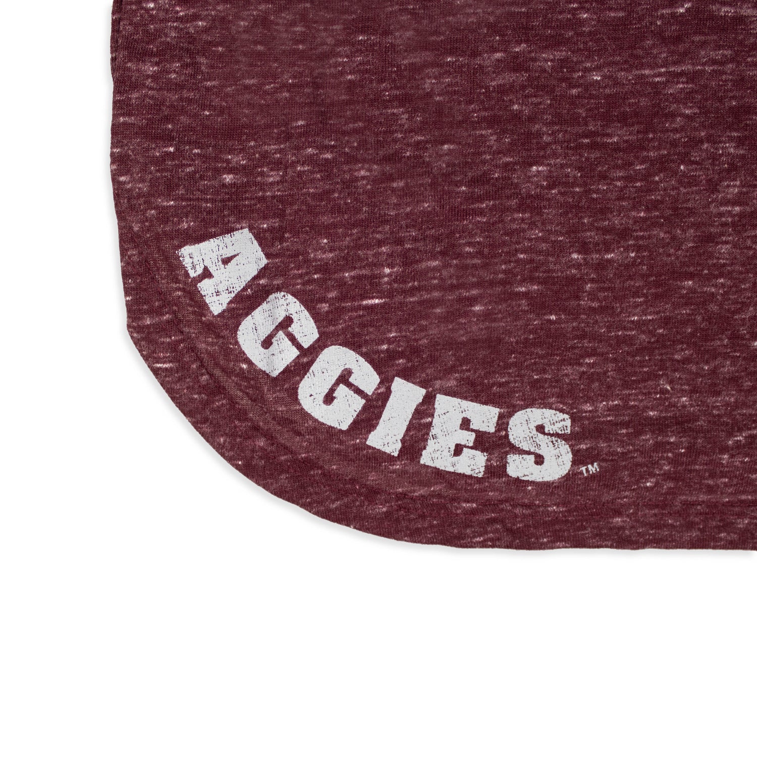 Texas A&M Toddler Girl's Heathered Hooded Tee