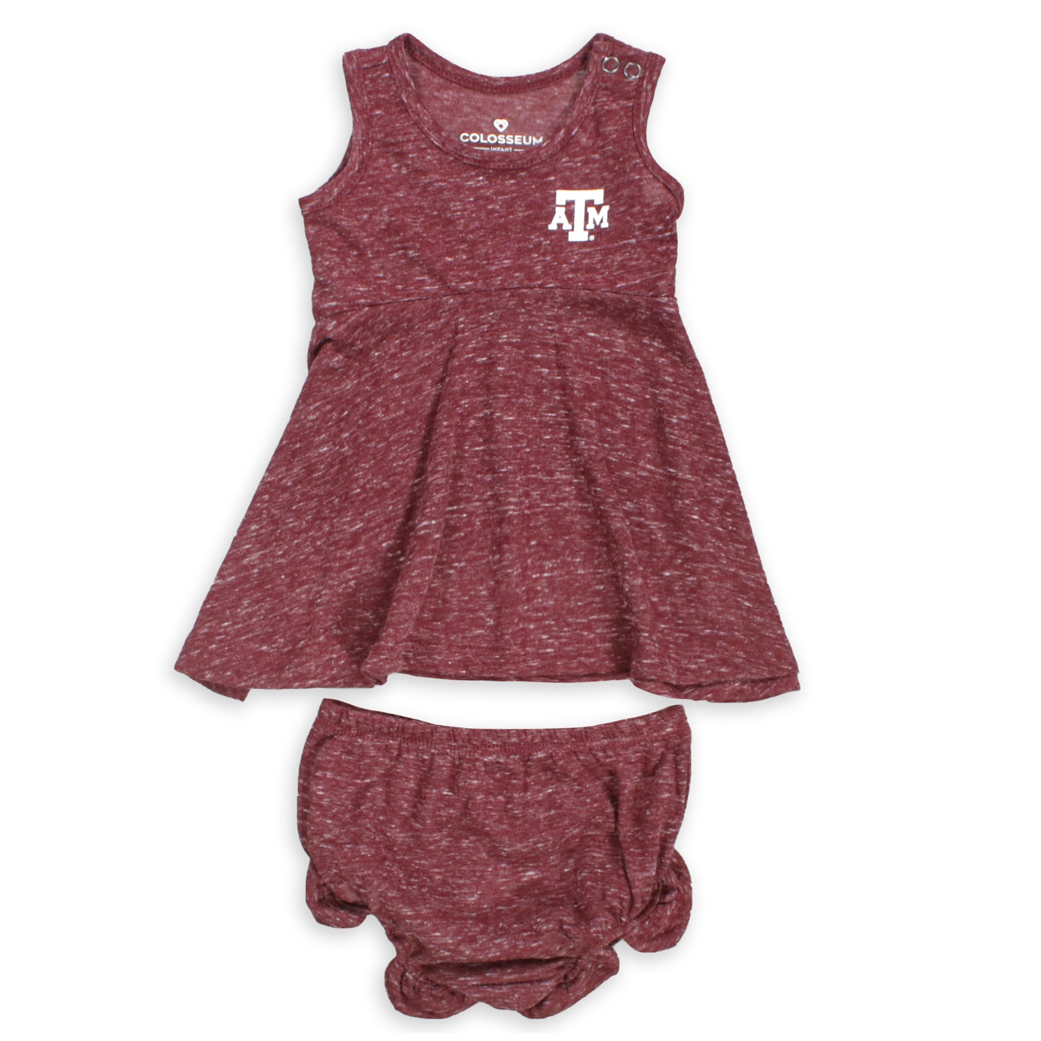 Texas A&M Aggies Colosseum Snorkasaurus Dress & Bloomers Set