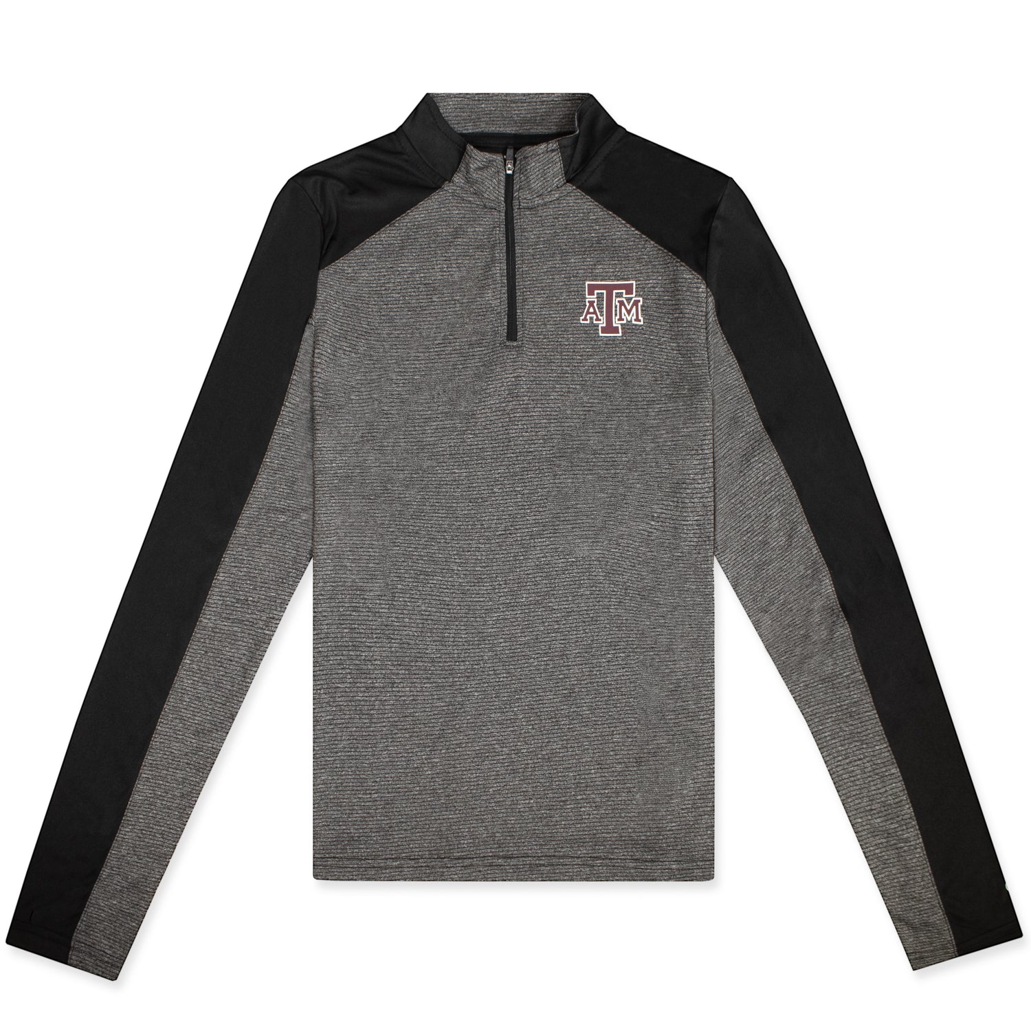 Texas A&M Colosseum Youth Quary 1/4 Zip Long Sleeve Tee