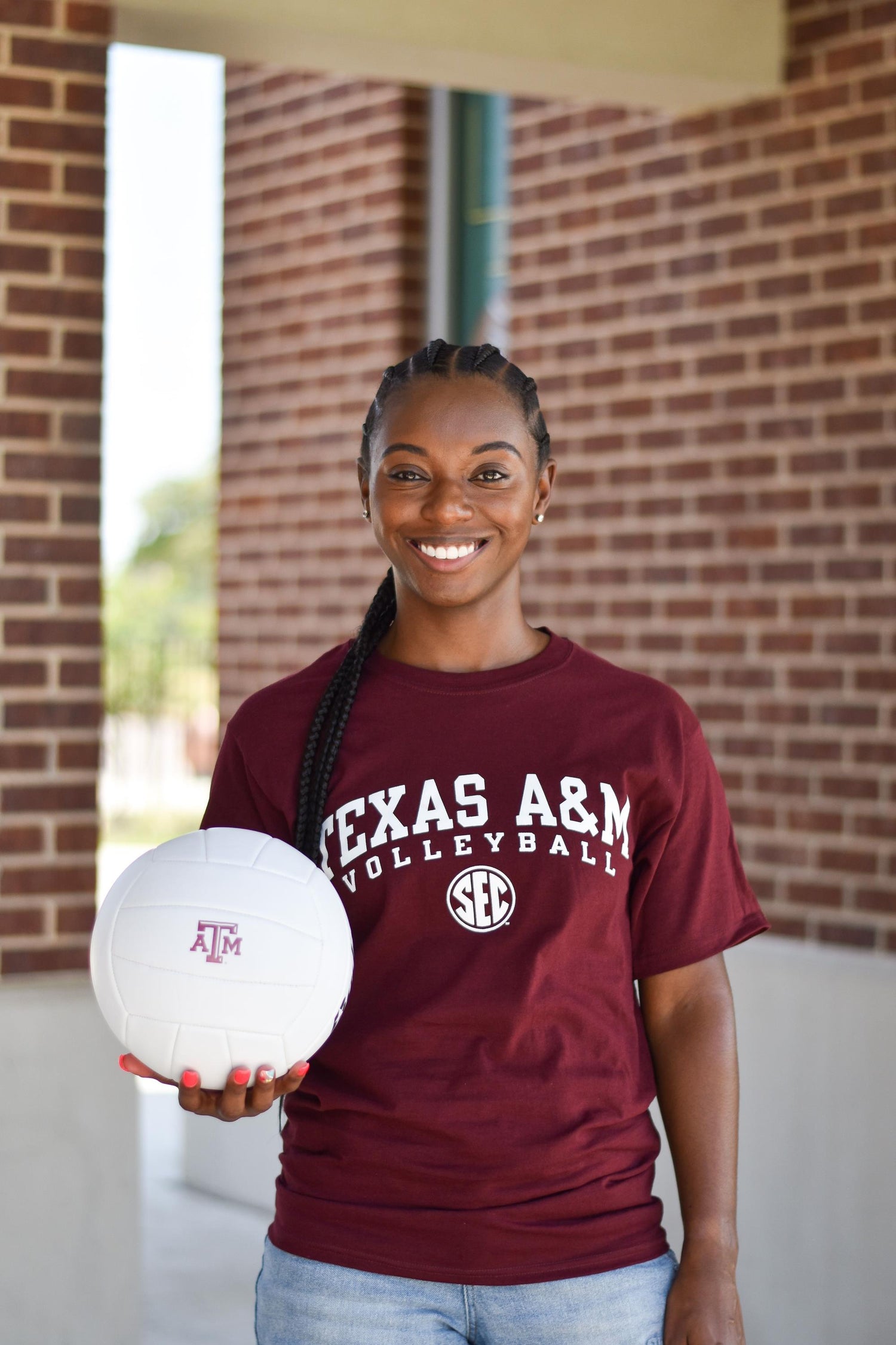Texas A&M Champion Volleyball SEC T-Shirt