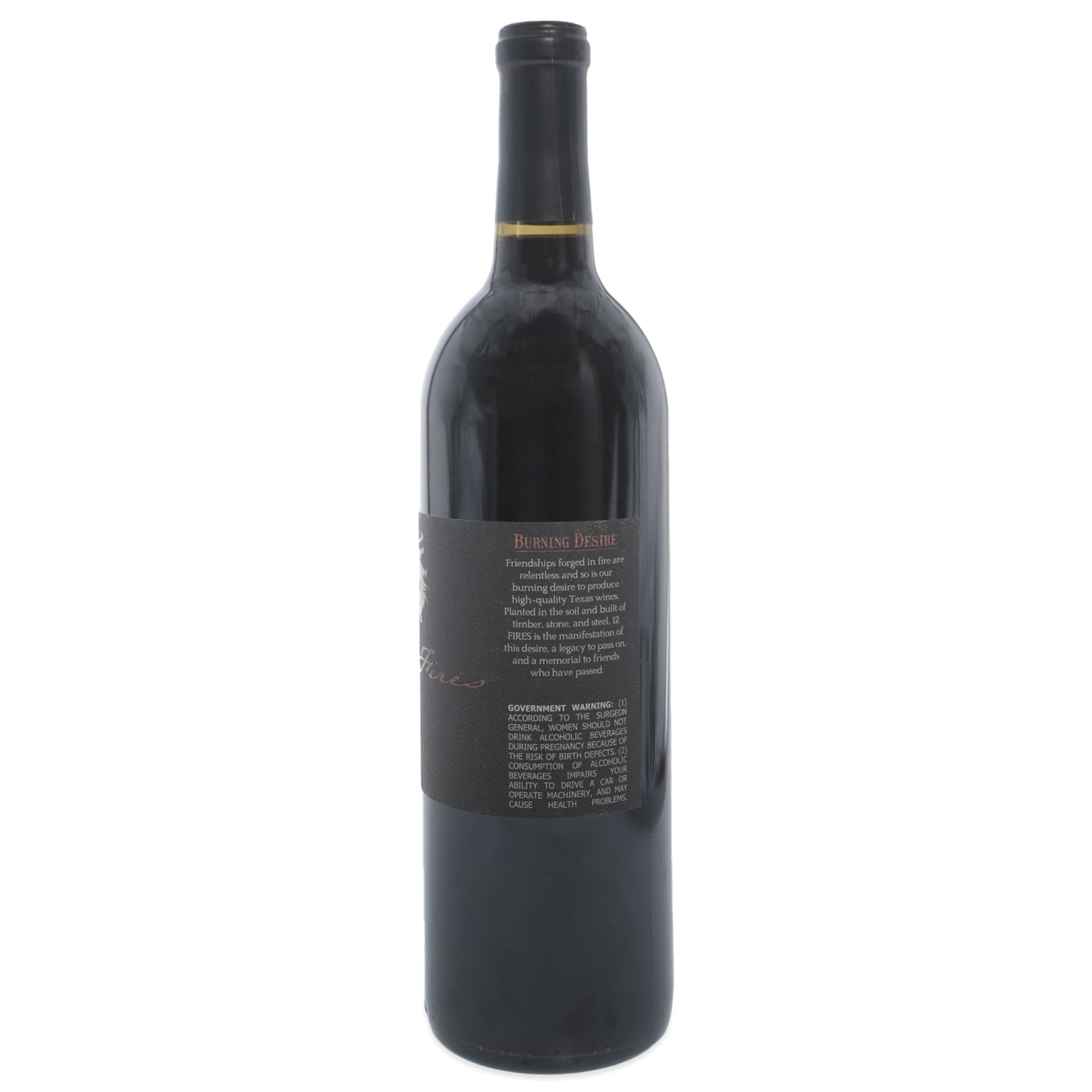 In Store Pickup Or Local Delivery Only: 12 Fires Petit Verdot 2017 Win