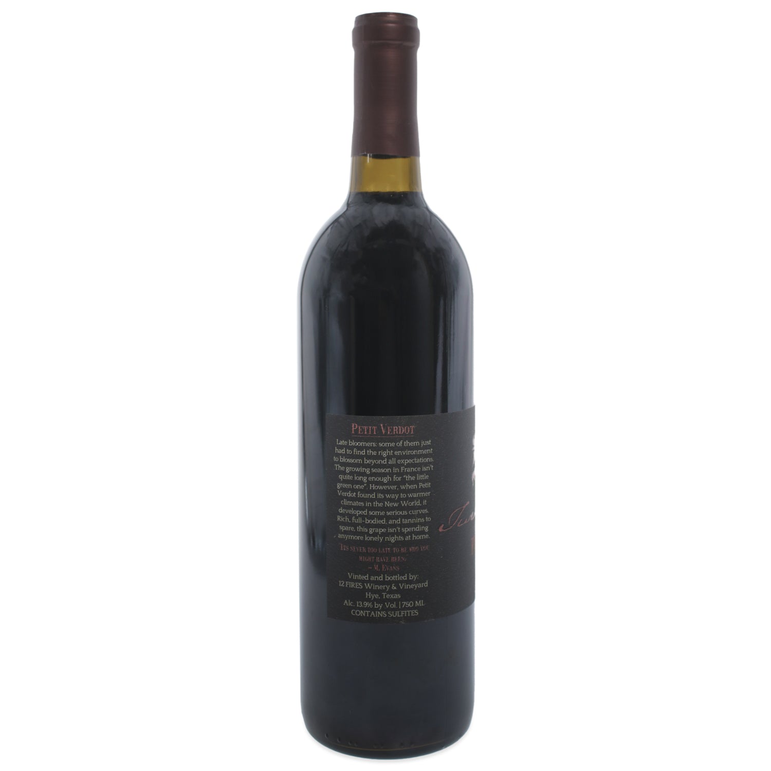 In Store Pickup Or Local Delivery Only: 12 Fires Petit Verdot 2017 Win