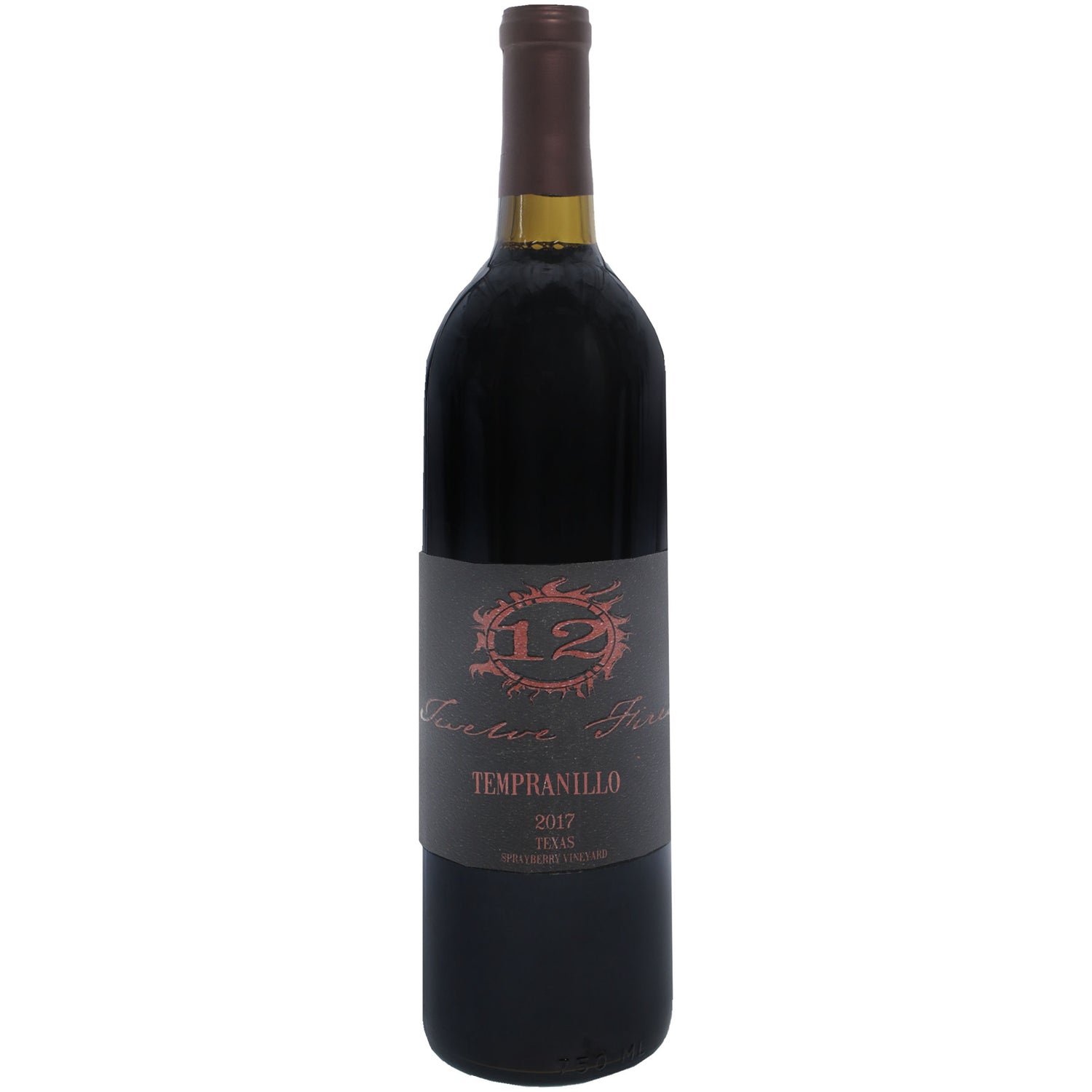 In Store Pickup Or Local Delivery Only: 12 Fires Tempranillo 2017 Wine