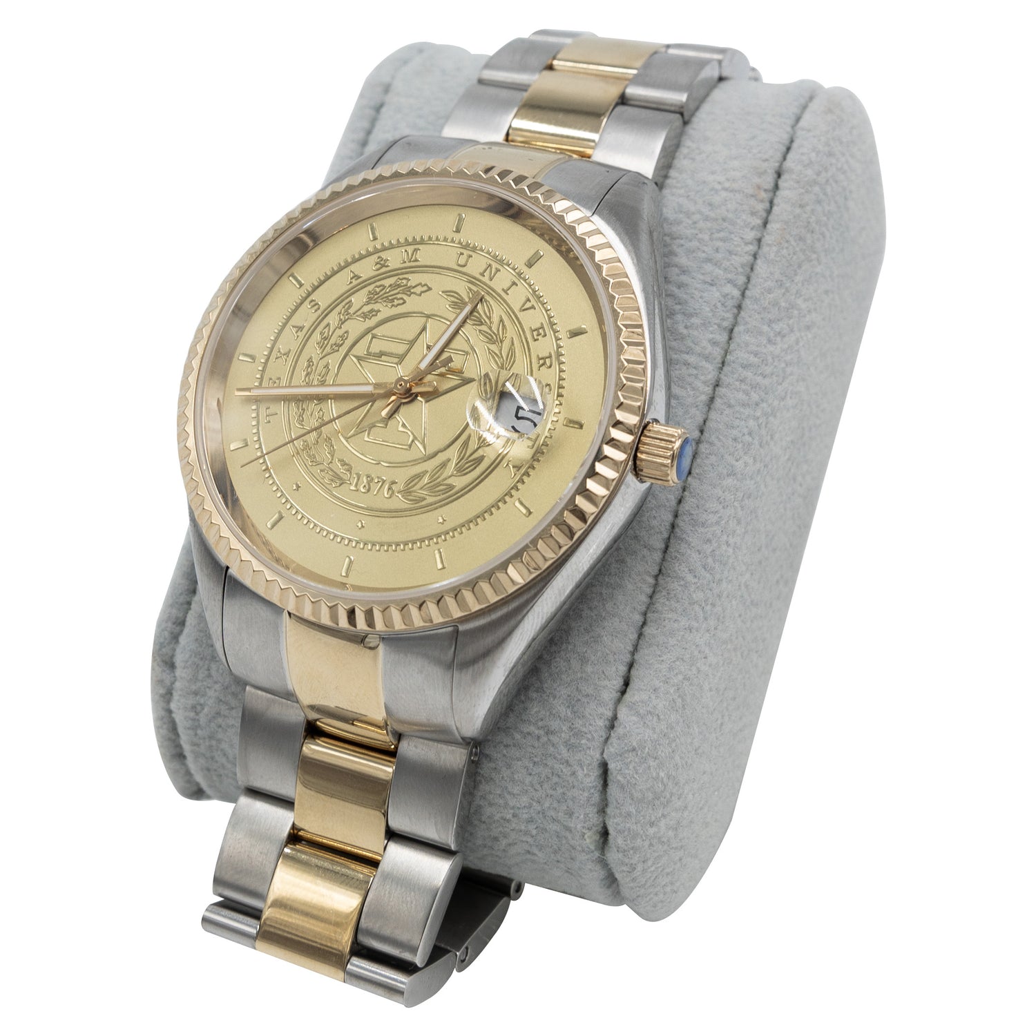 Texas A&M Belair Two-Toned Men's Stainless Steel Watch