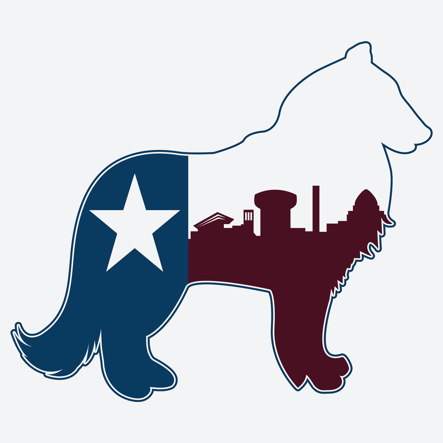 Kali Skyline Dizzler Sticker