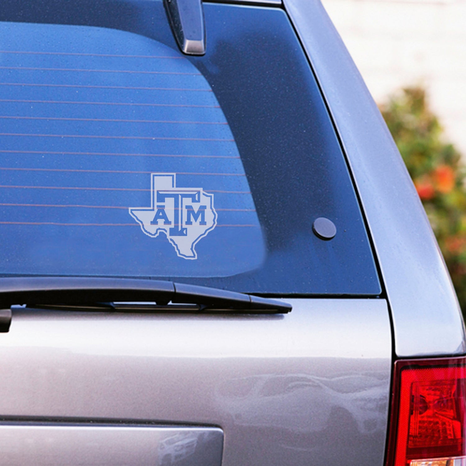 Texas A&M Lone Star Frosted Glass Decal