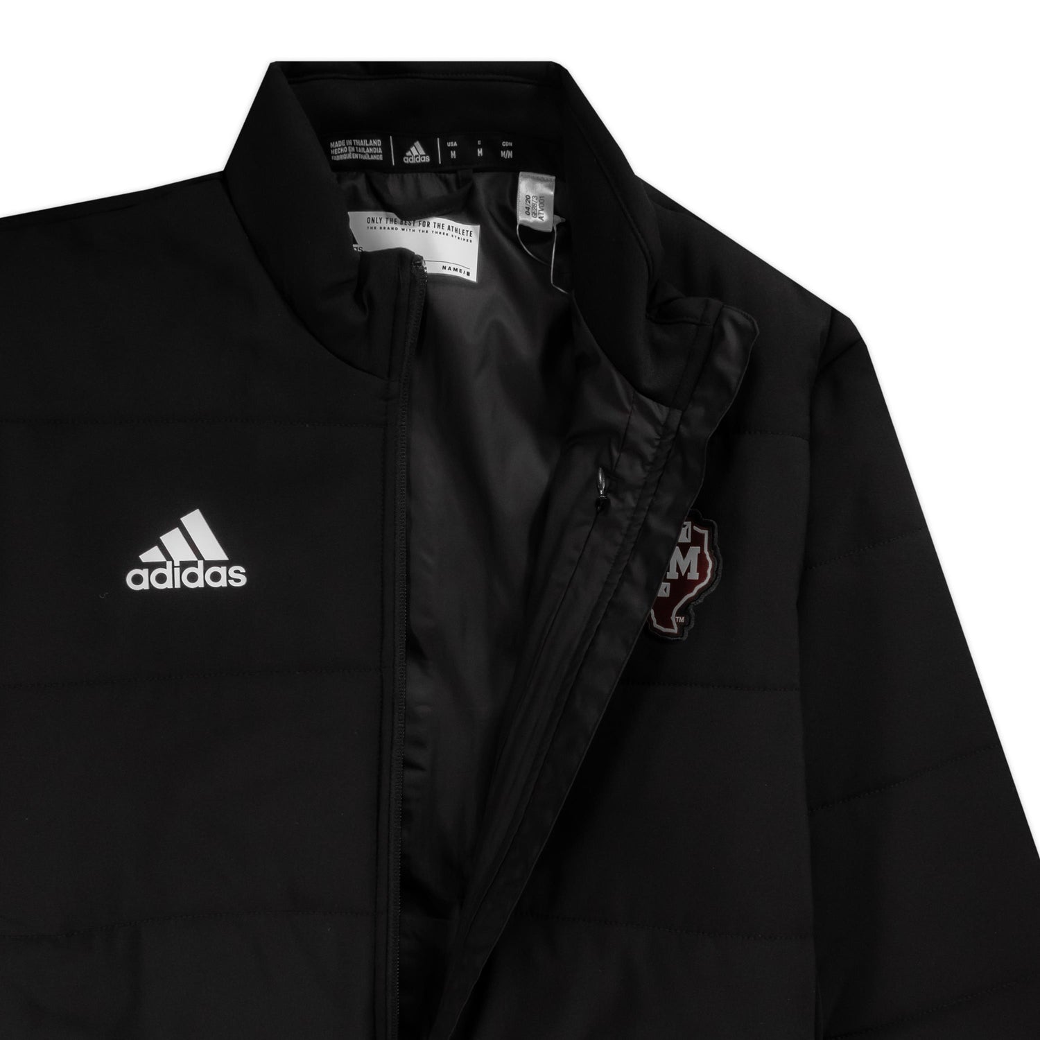 Texas A&M Adidas Under The Lights Full Zip Jacket