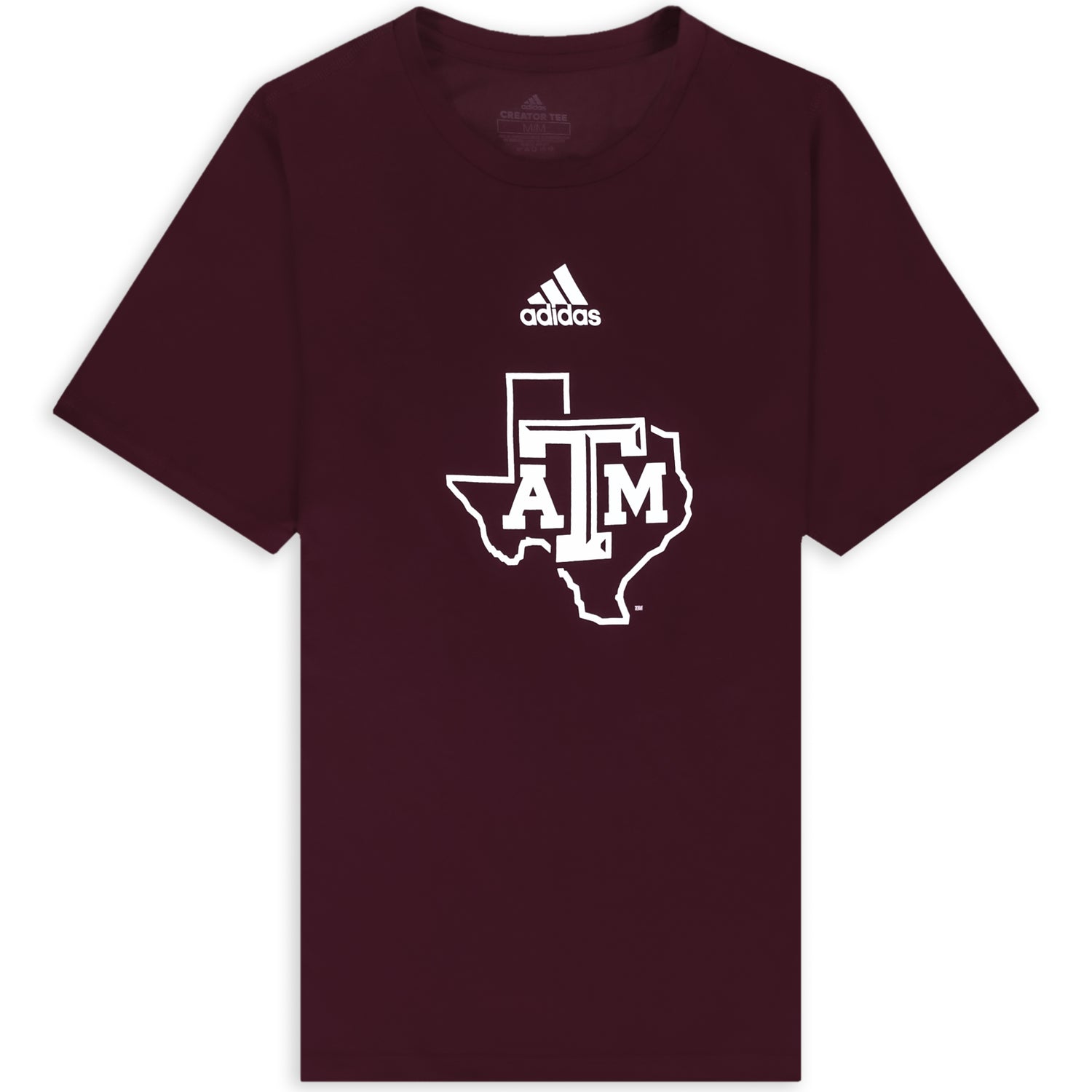 Texas A&M Adidas Lone Star Locker Room Creator T-Shirt