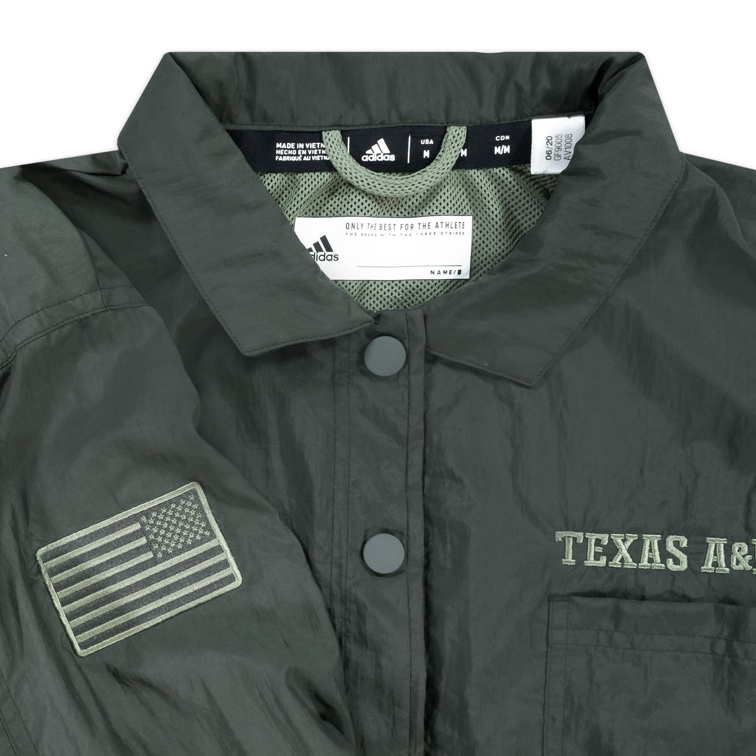 Texas A&M Men's Coach Salute to Service Jacket