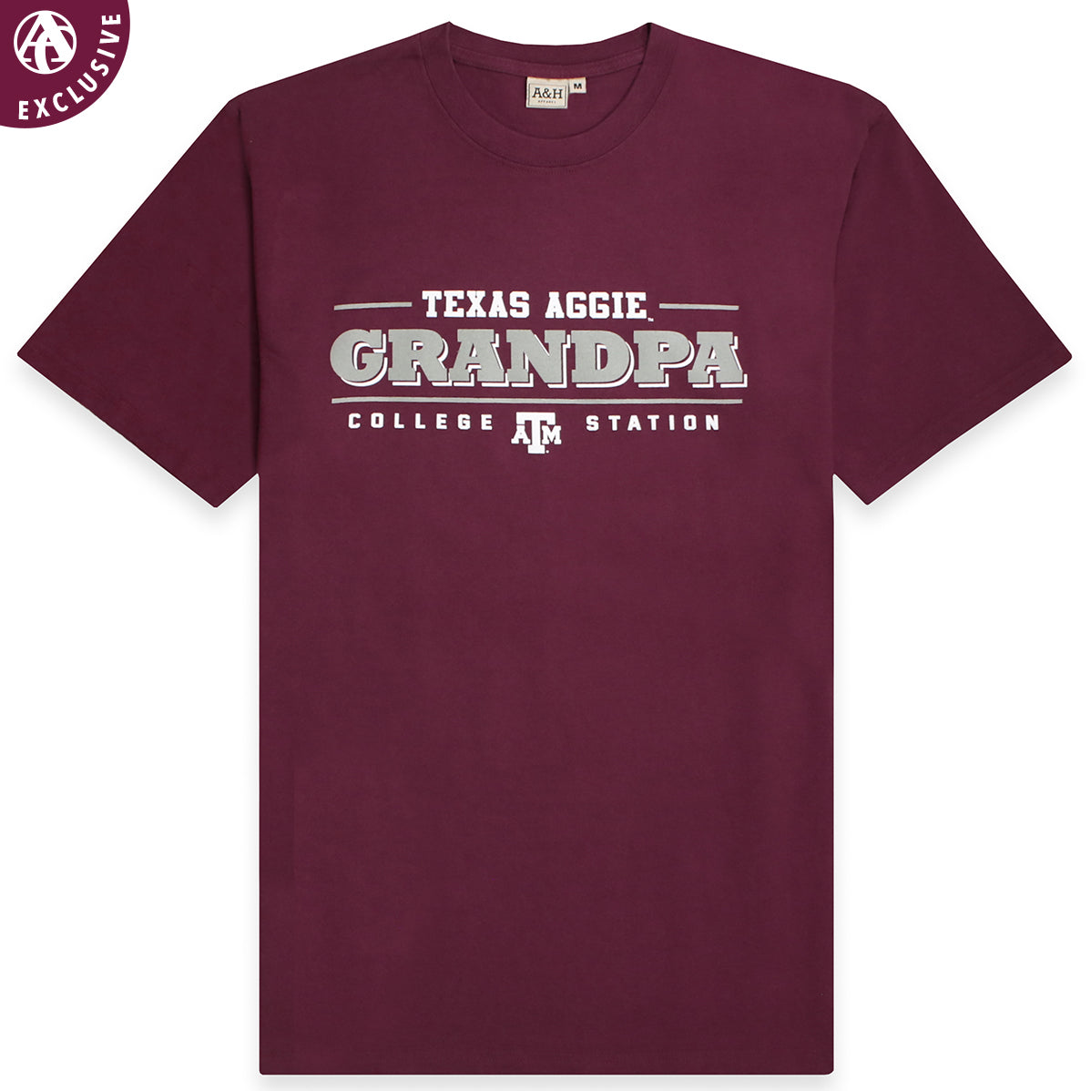 Texas A&M Simple Grandpa T-Shirt