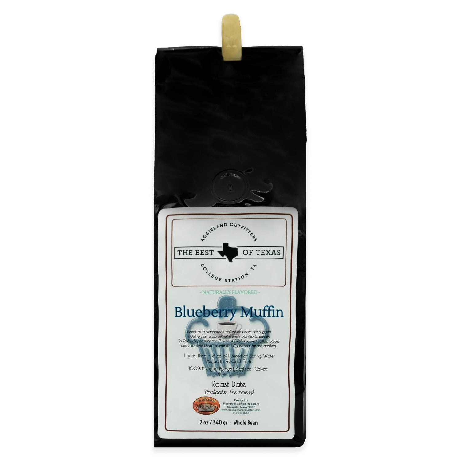 Blueberry Muffin Coffee Whole Beans 12 Oz