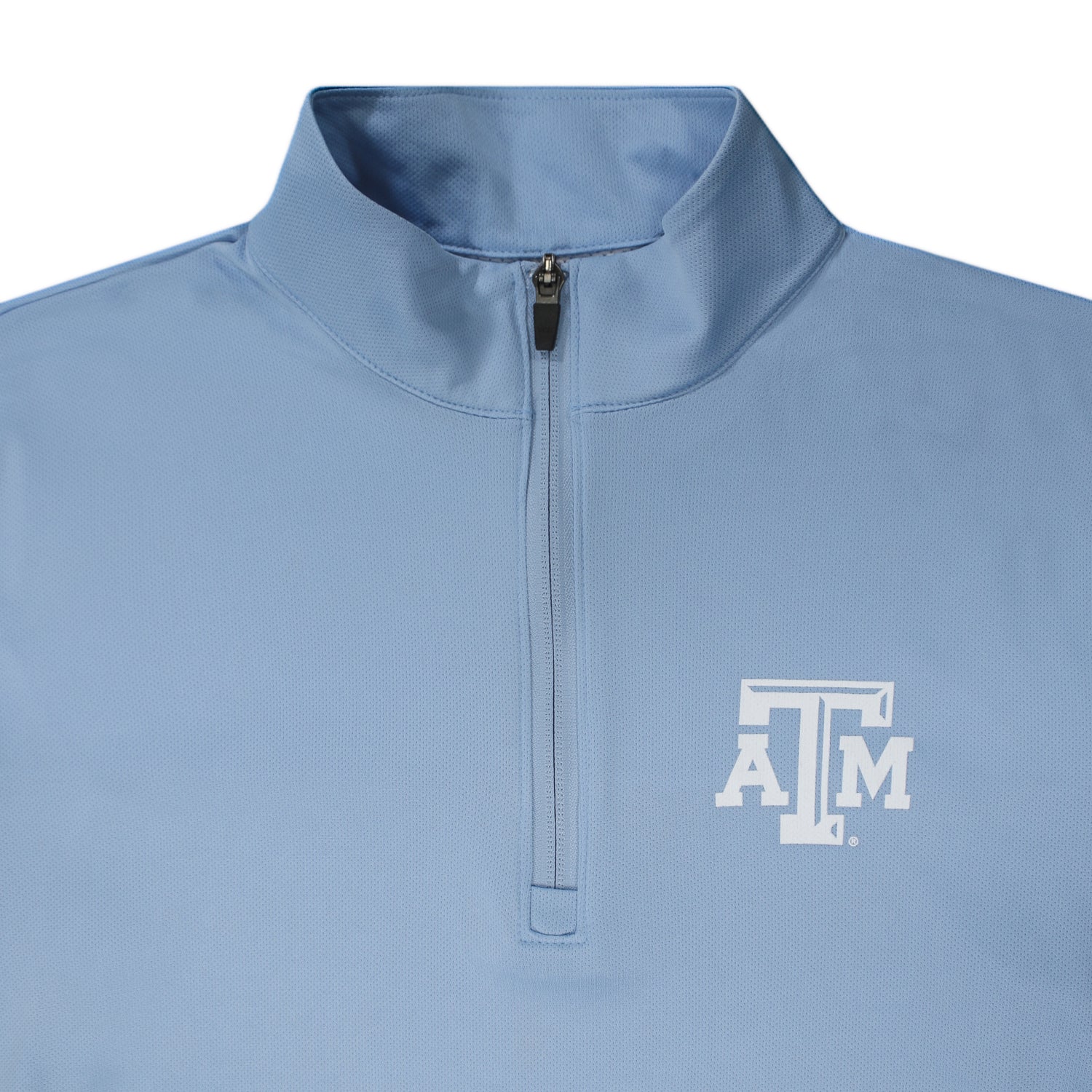 Texas A&M League Lightweight Caribbean Blue Quarter Zip