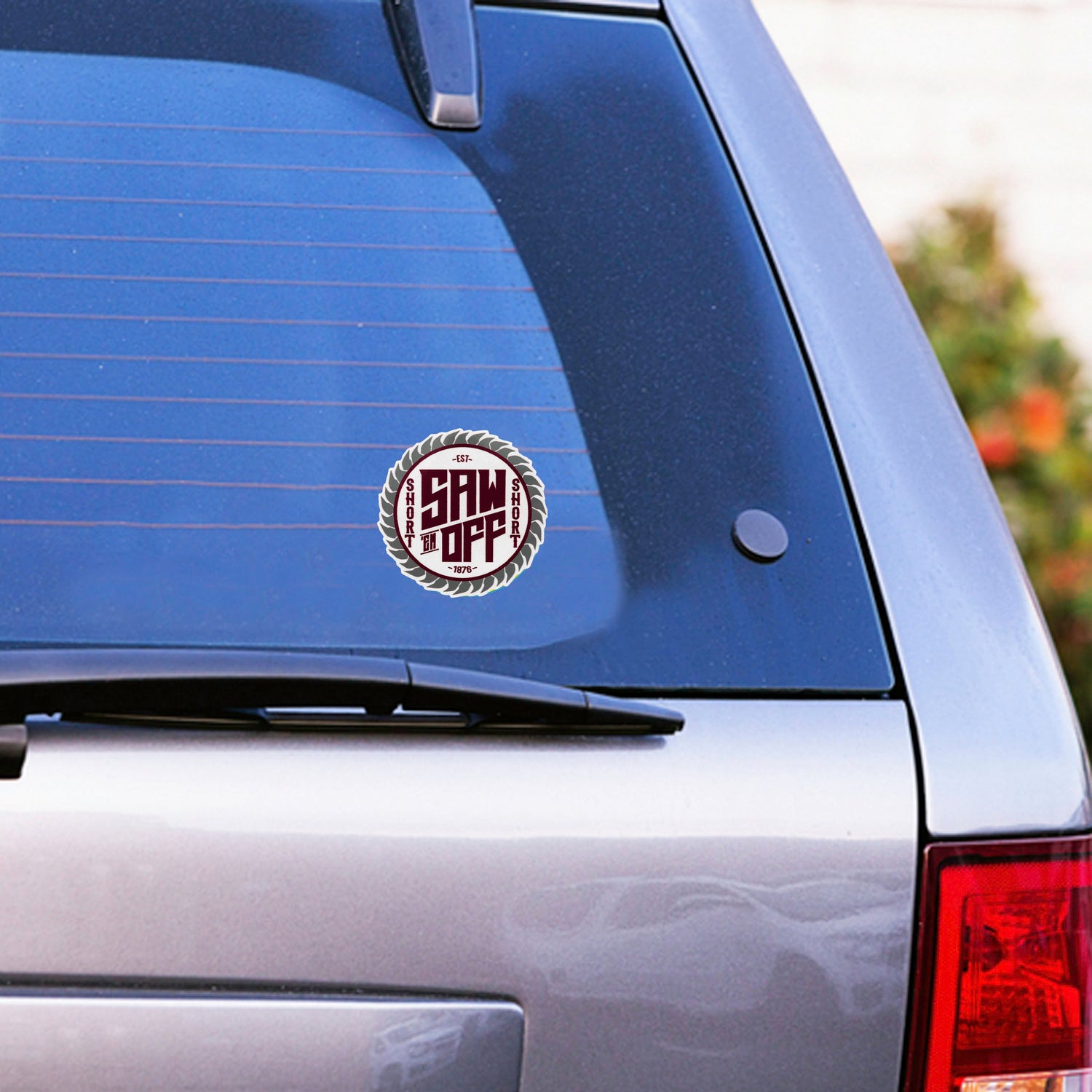Saw 'Em Off Short Circular Saw Dizzler Sticker