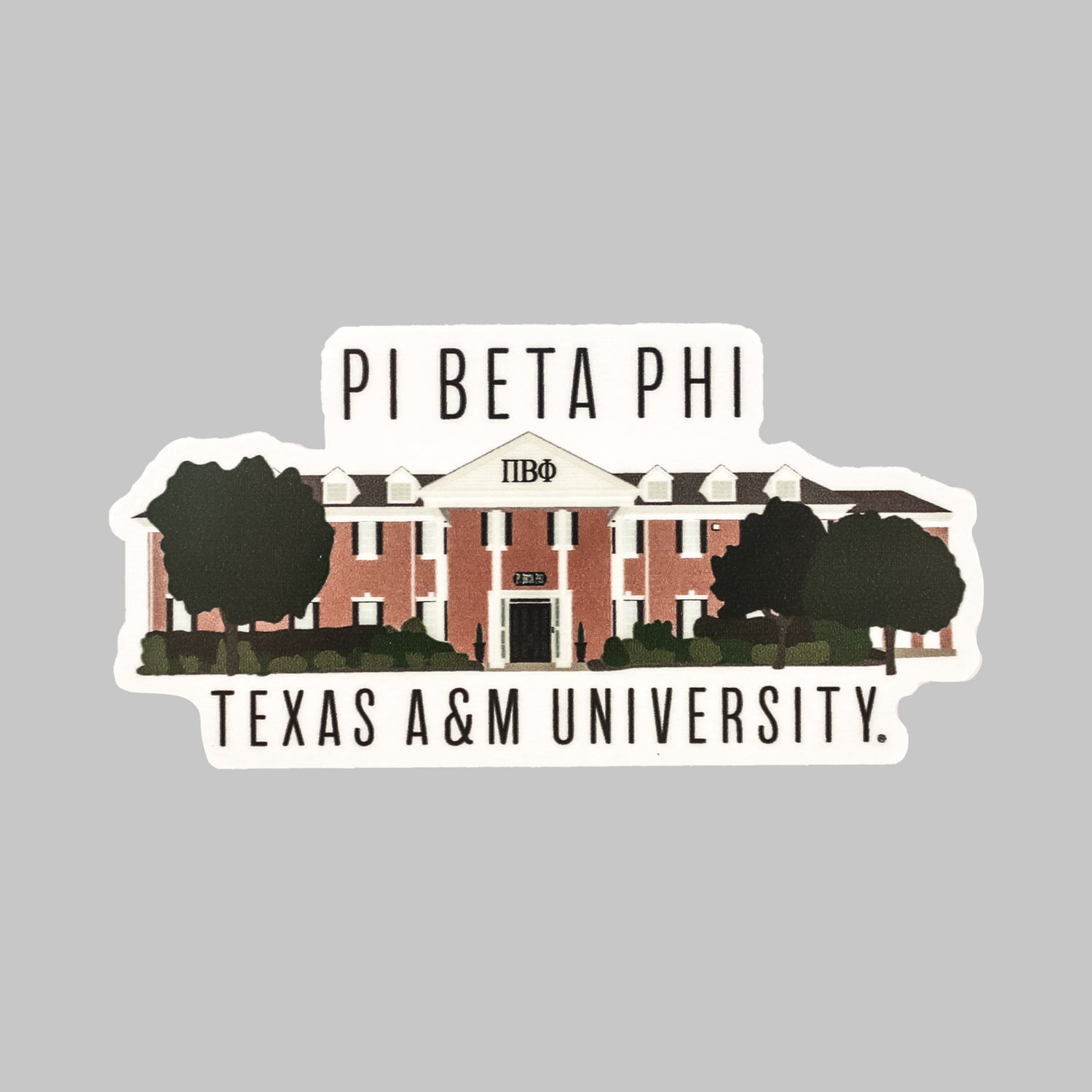 Texas A&M Pi Beta Phi Dizzler Sticker