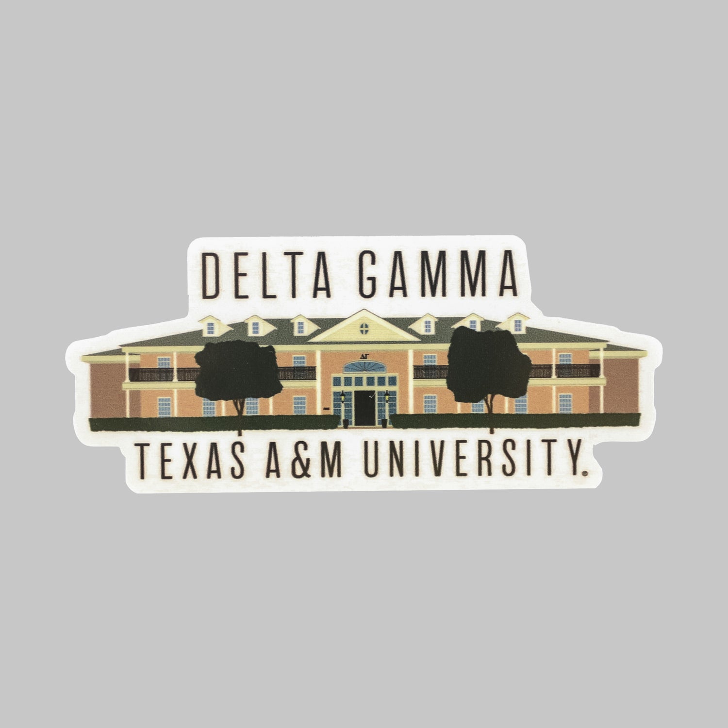 Texas A&M Delta Gamma Dizzler Sticker