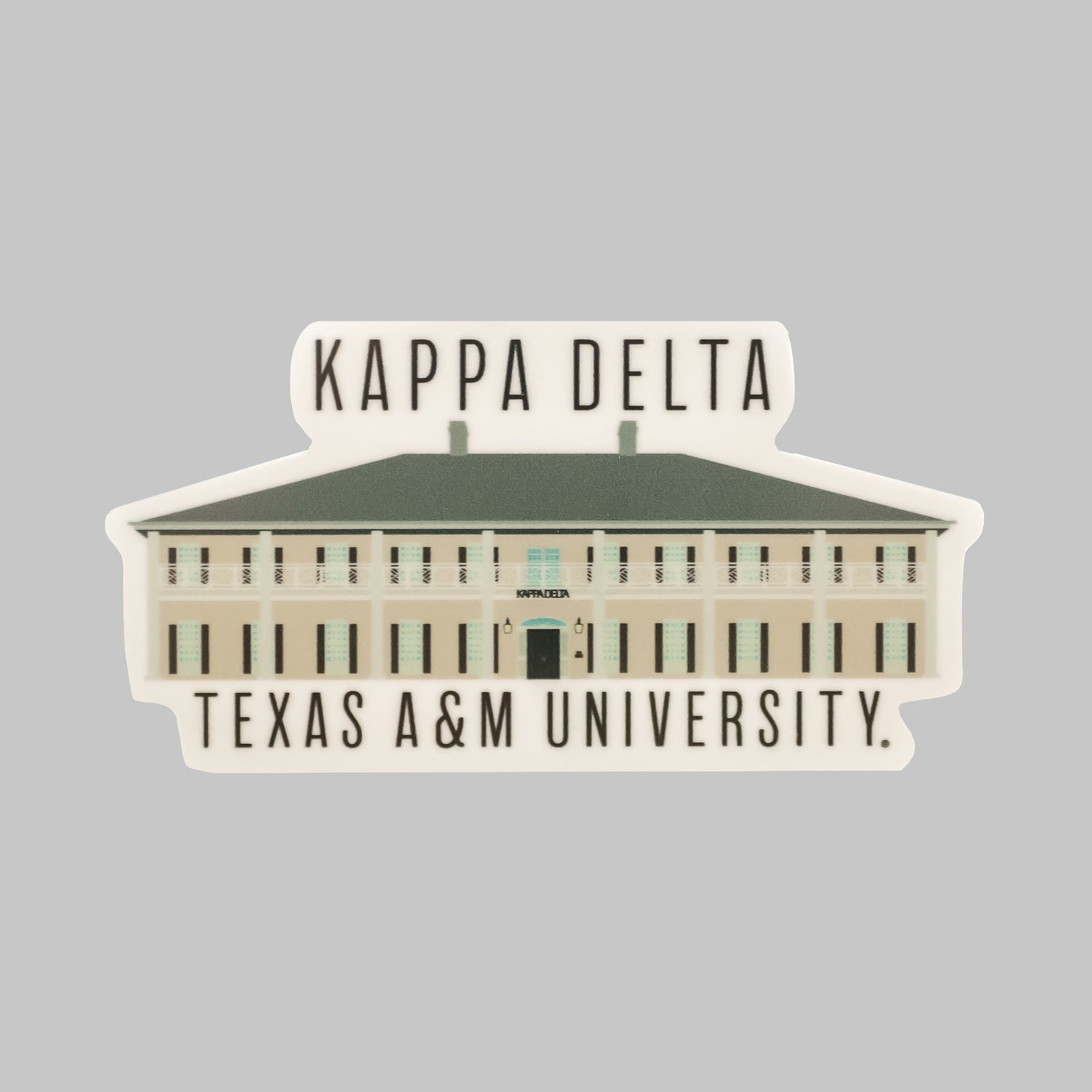 Texas A&M Kappa Delta Dizzler Sticker