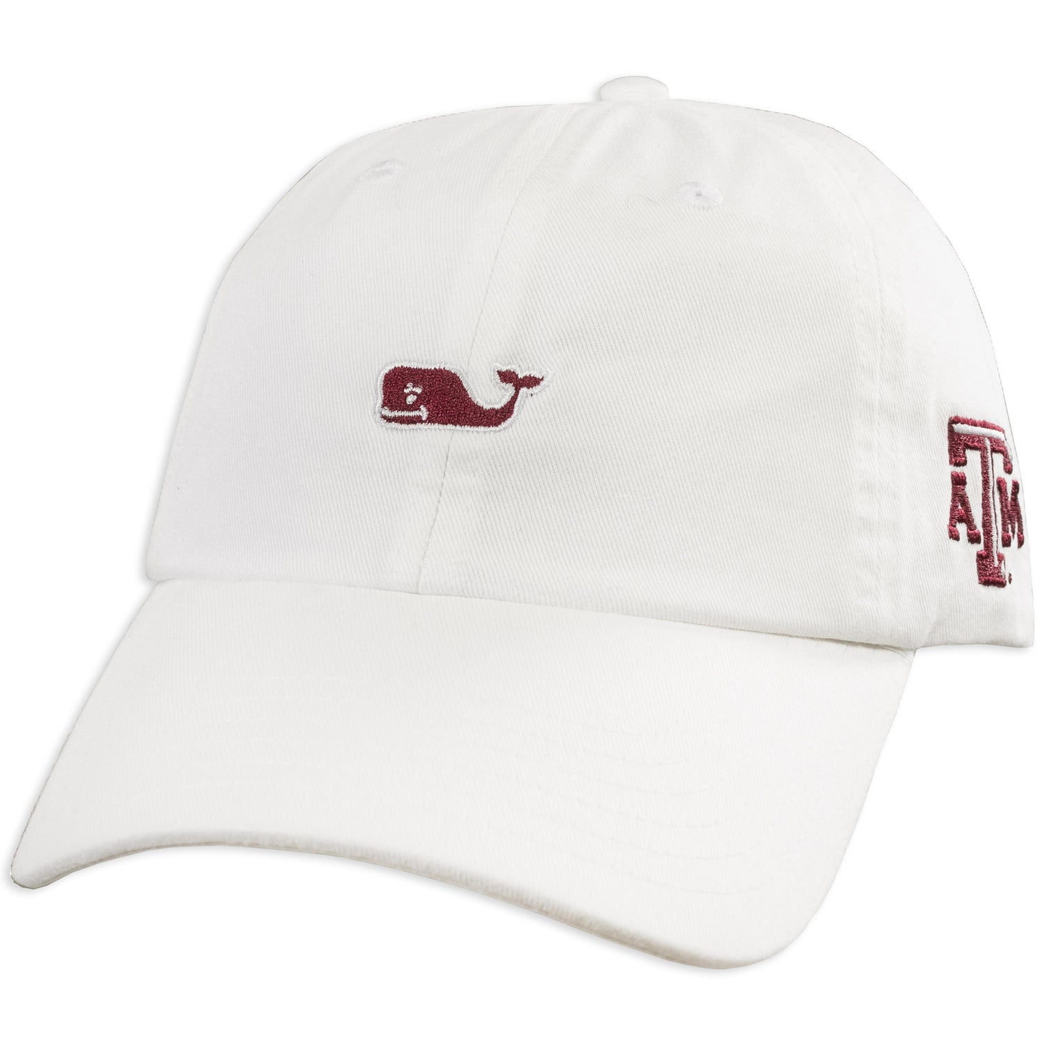 Texas A&M Vineyard Vines White Baseball Hat