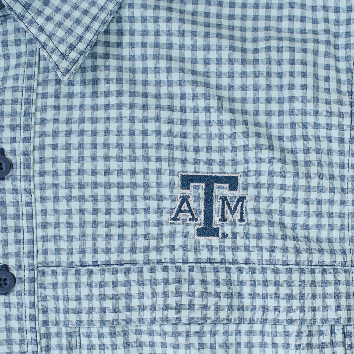 Texas A&M GameGuard Seaglass Men's TekCheck Shirt