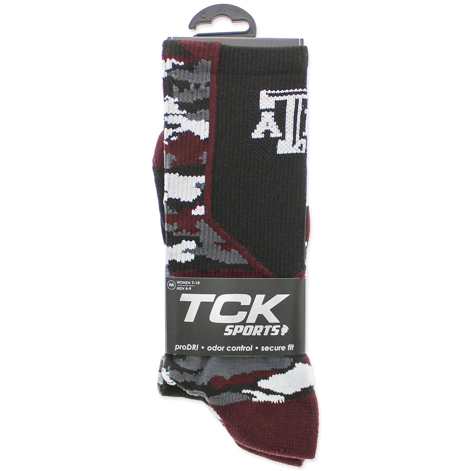Texas A&M Woodland Camo Socks