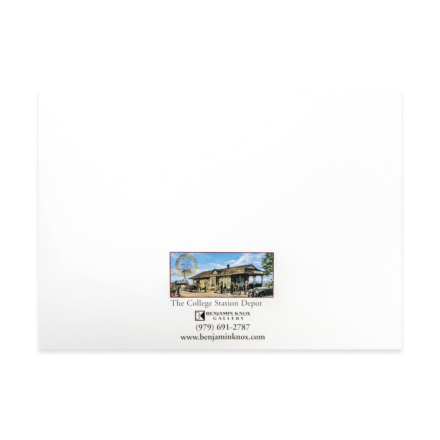 Texas A&M Benjamin Knox Some May Boast Card