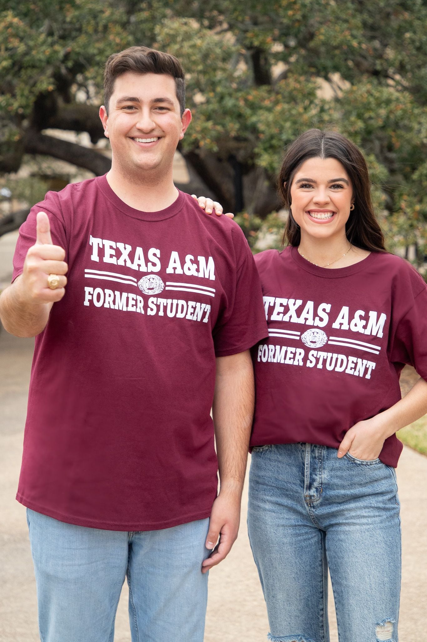 Texas A&M Double Bar Former Student T-Shirt