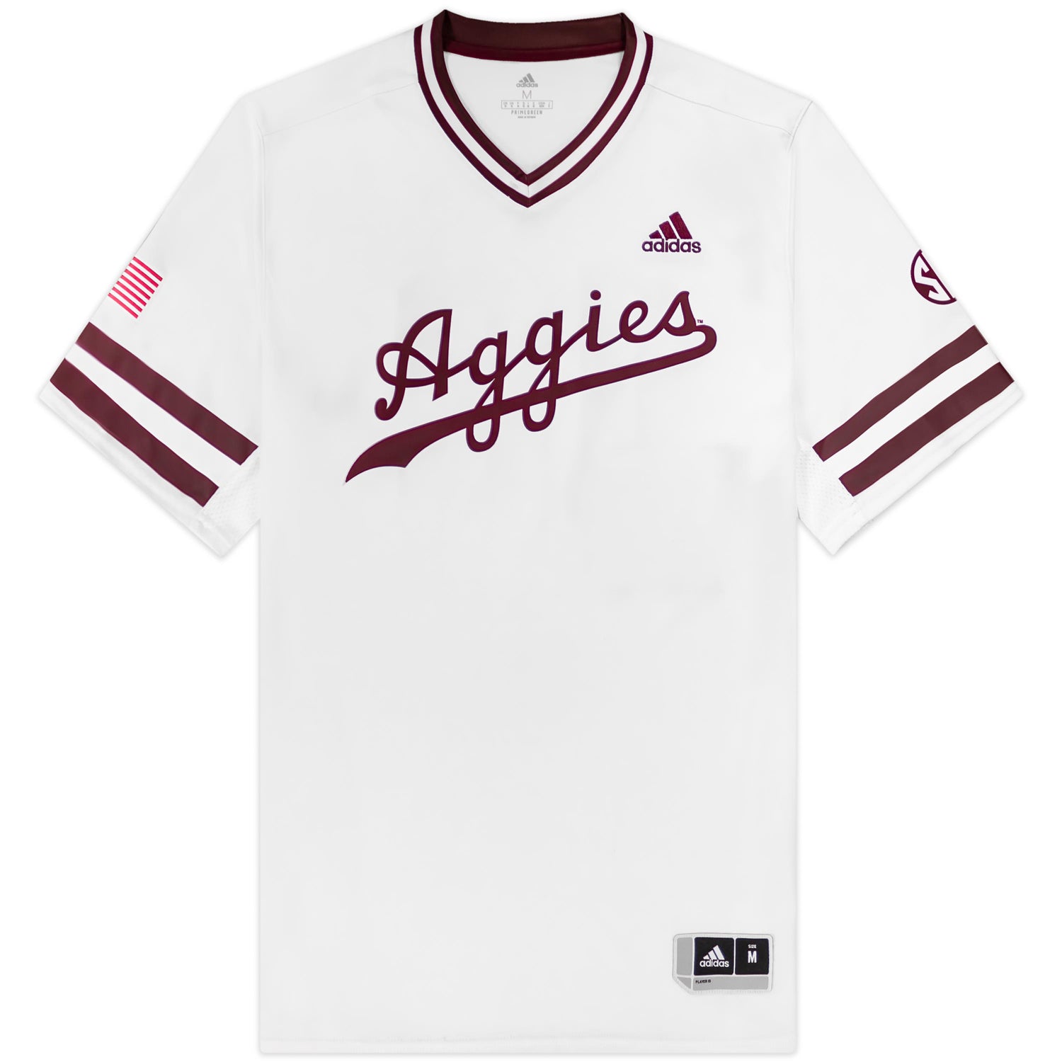 Texas A&M Adidas Baseball Jersey