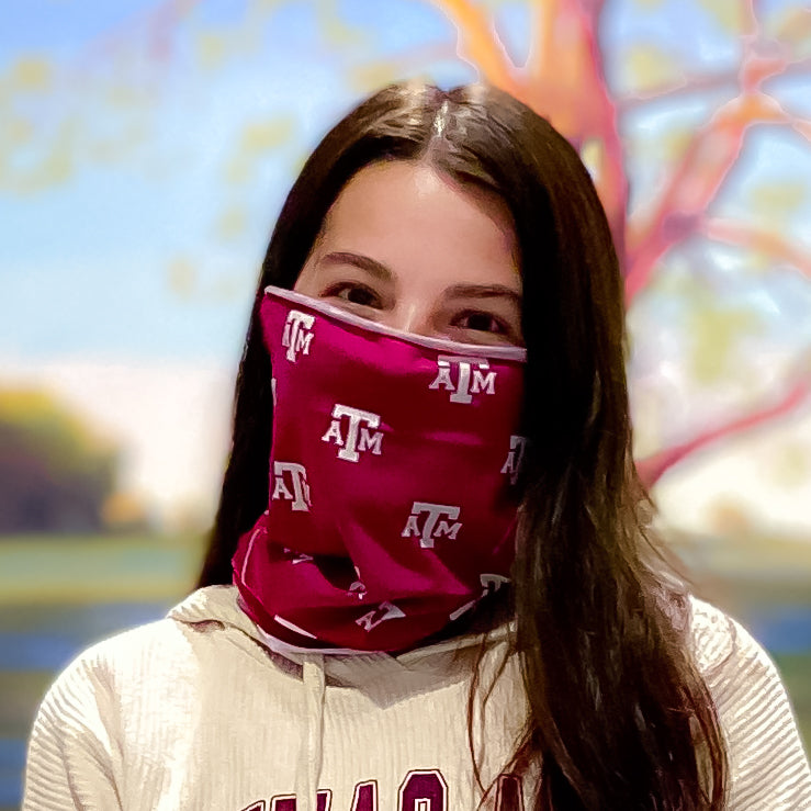 Texas A&M Repeating Block ATM Gaiter
