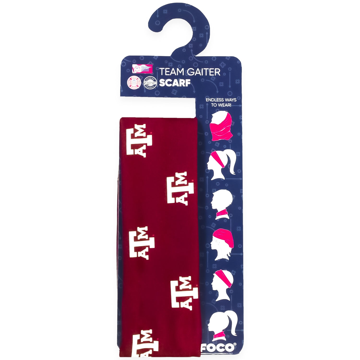 Texas A&M Repeating Block ATM Gaiter