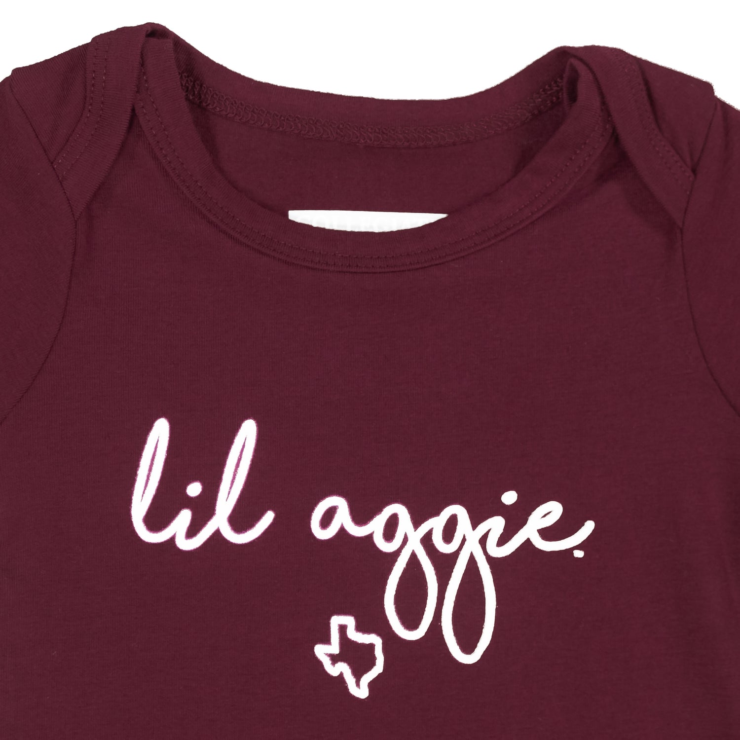 Texas A&M Lil' Aggie Maroon Onesie