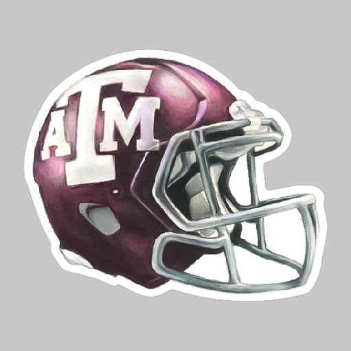 Texas A&M Football Helmet Dizzler Sticker