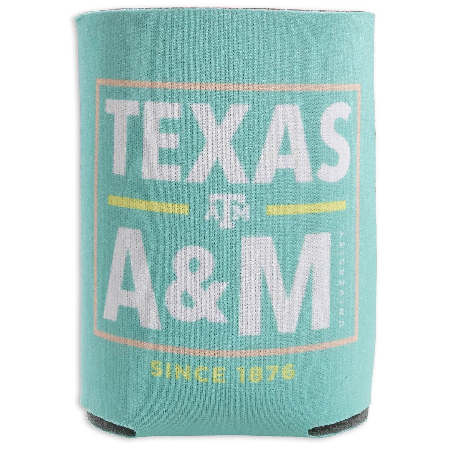 Texas A&M Written In Bold Koozie