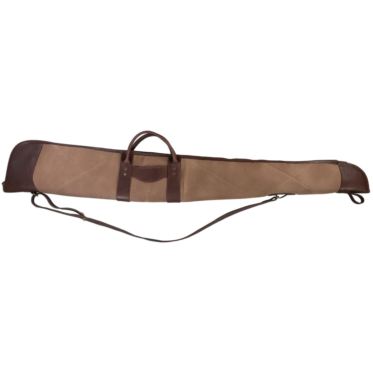 White Wing Waxed Shotgun Case