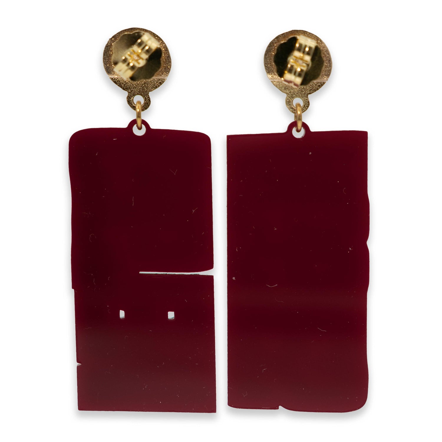 Layered Gig'Em Aggies Earrings