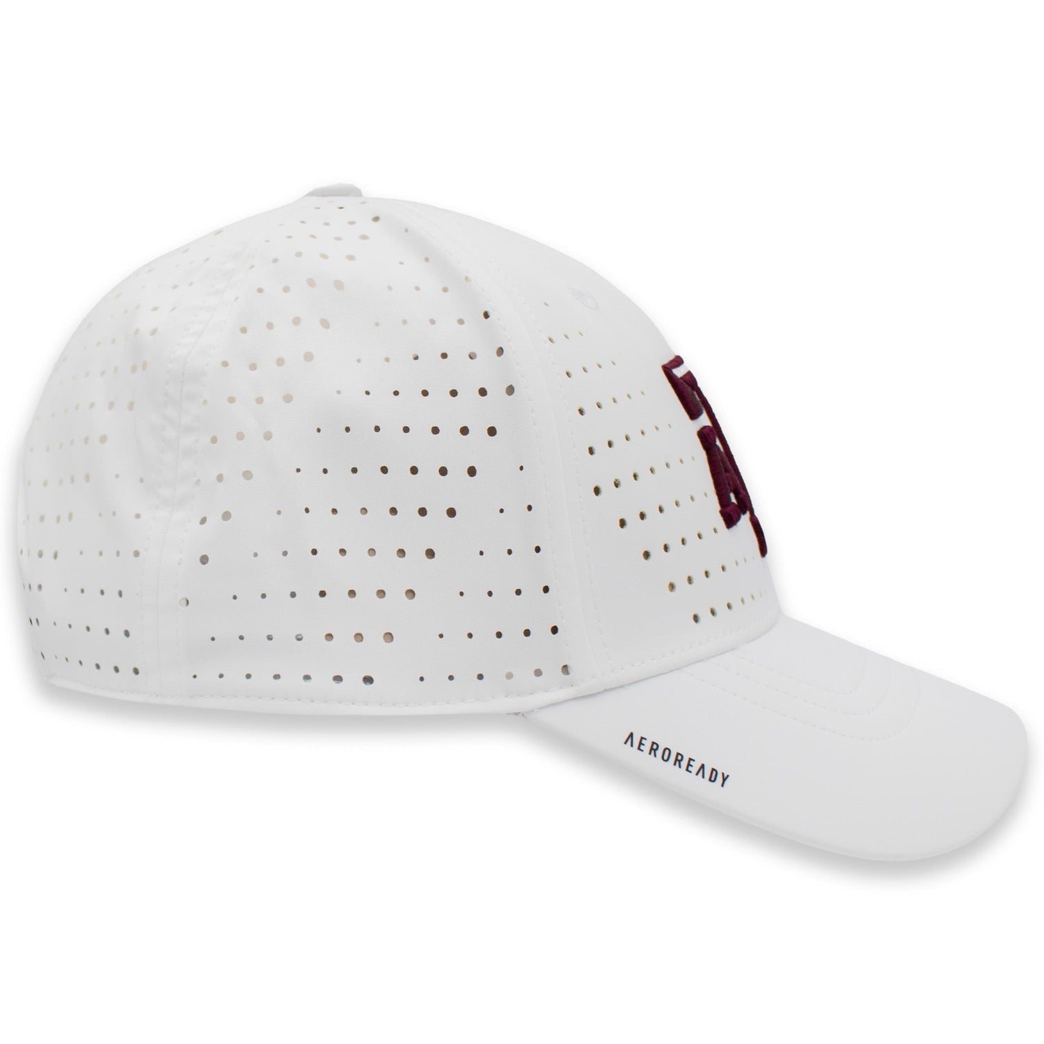 Texas A&M Adidas Structured Adjustable Laser Perf Cap