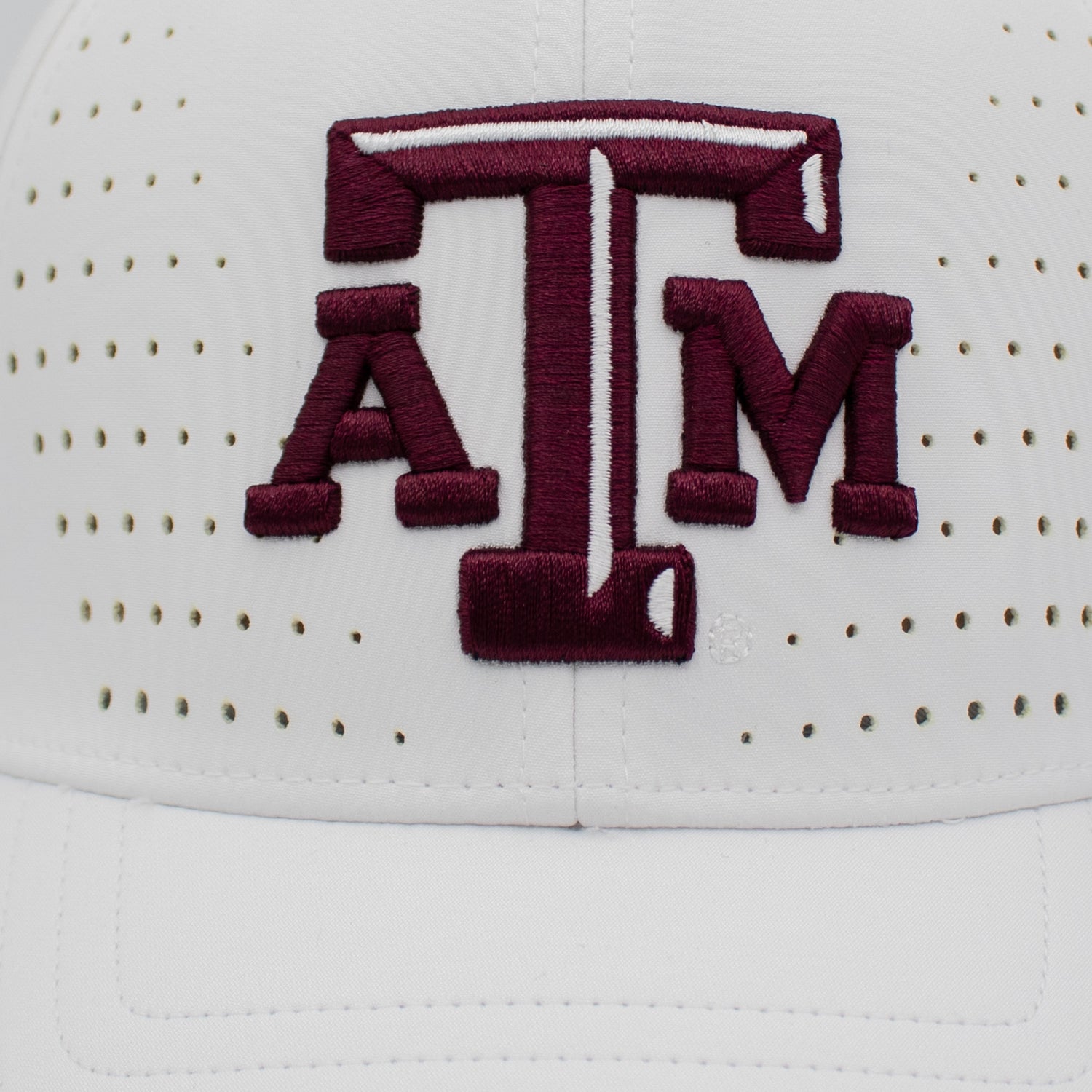Texas A&M Adidas Structured Adjustable Laser Perf Cap