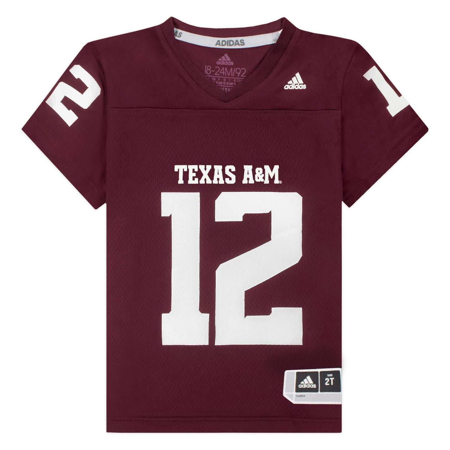 Texas A&M Adidas Toddler Jersey 2021