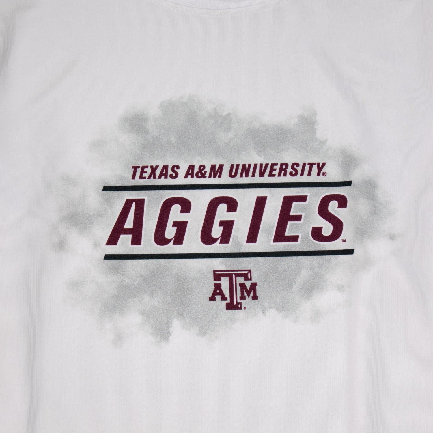 Texas A&M Aggies White Garb Jessie Youth L/S Tee