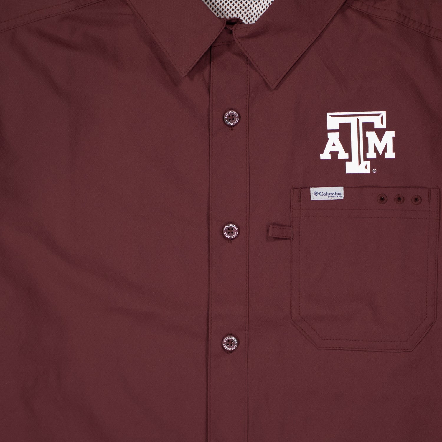 Texas A&M Columbia Slack Tide Camp Shirt