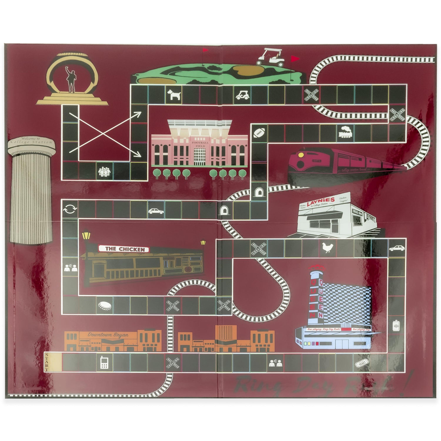 Ring Day Rush Board Game