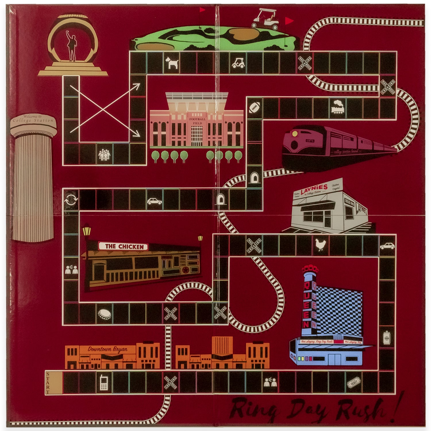 Ring Day Rush Board Game