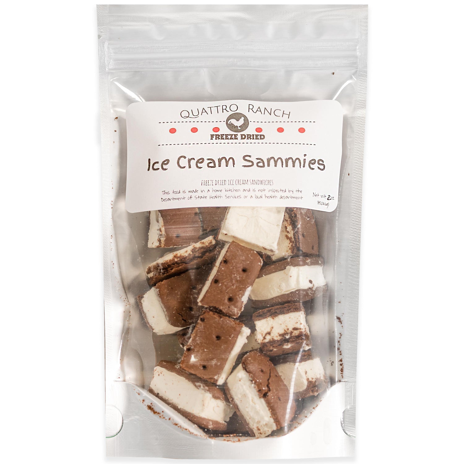 Quattro Ranch Freeze Dried Ice Cream Sandwich