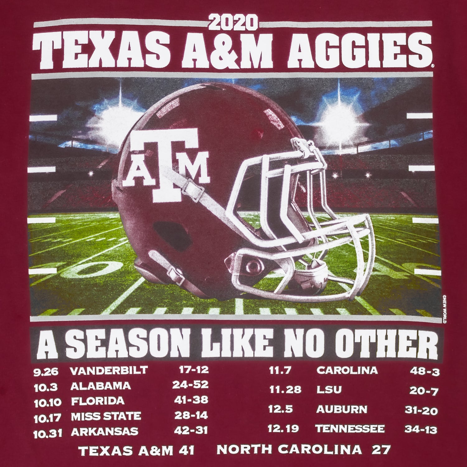 Texas A&M A Season Like No Other T-Shirt