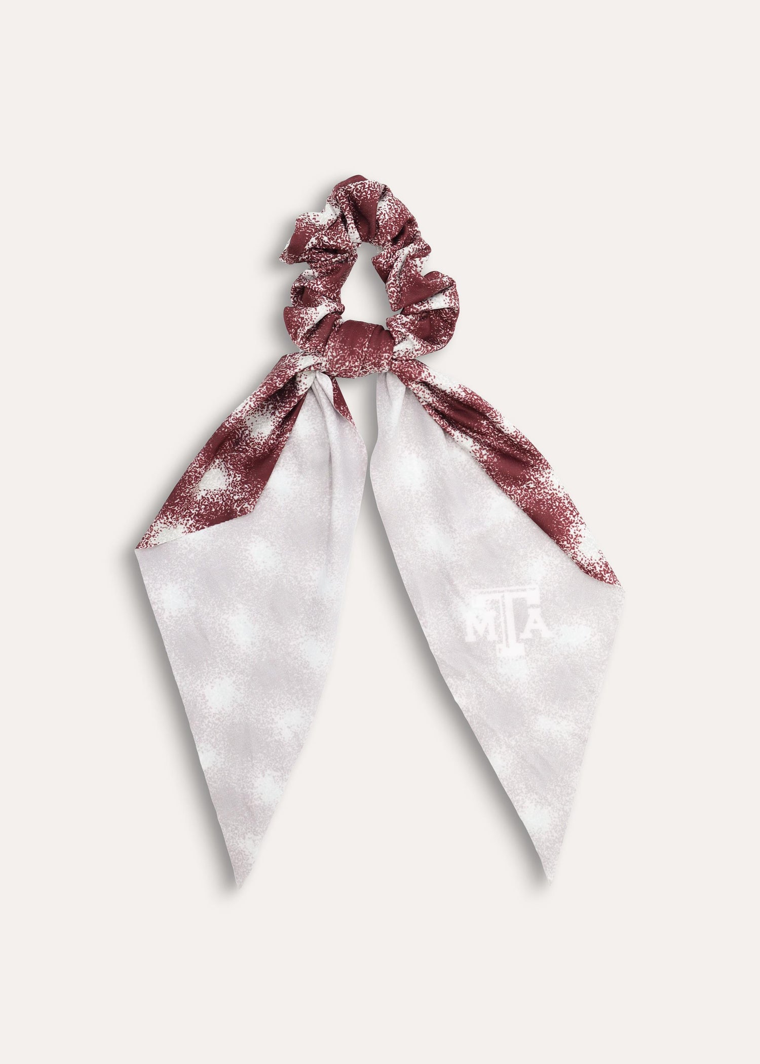 Texas A&M Abstract Scrunchie Scarf