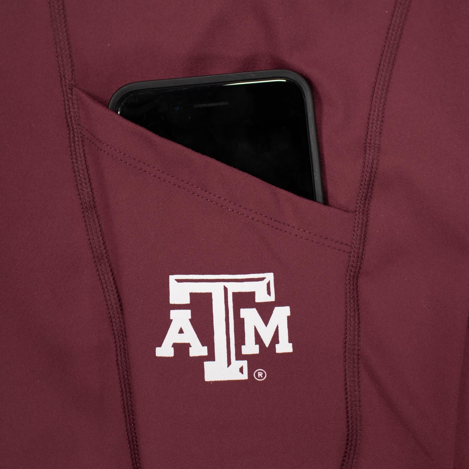 Texas A&M ZooZatz Maroon Pocket Leggings
