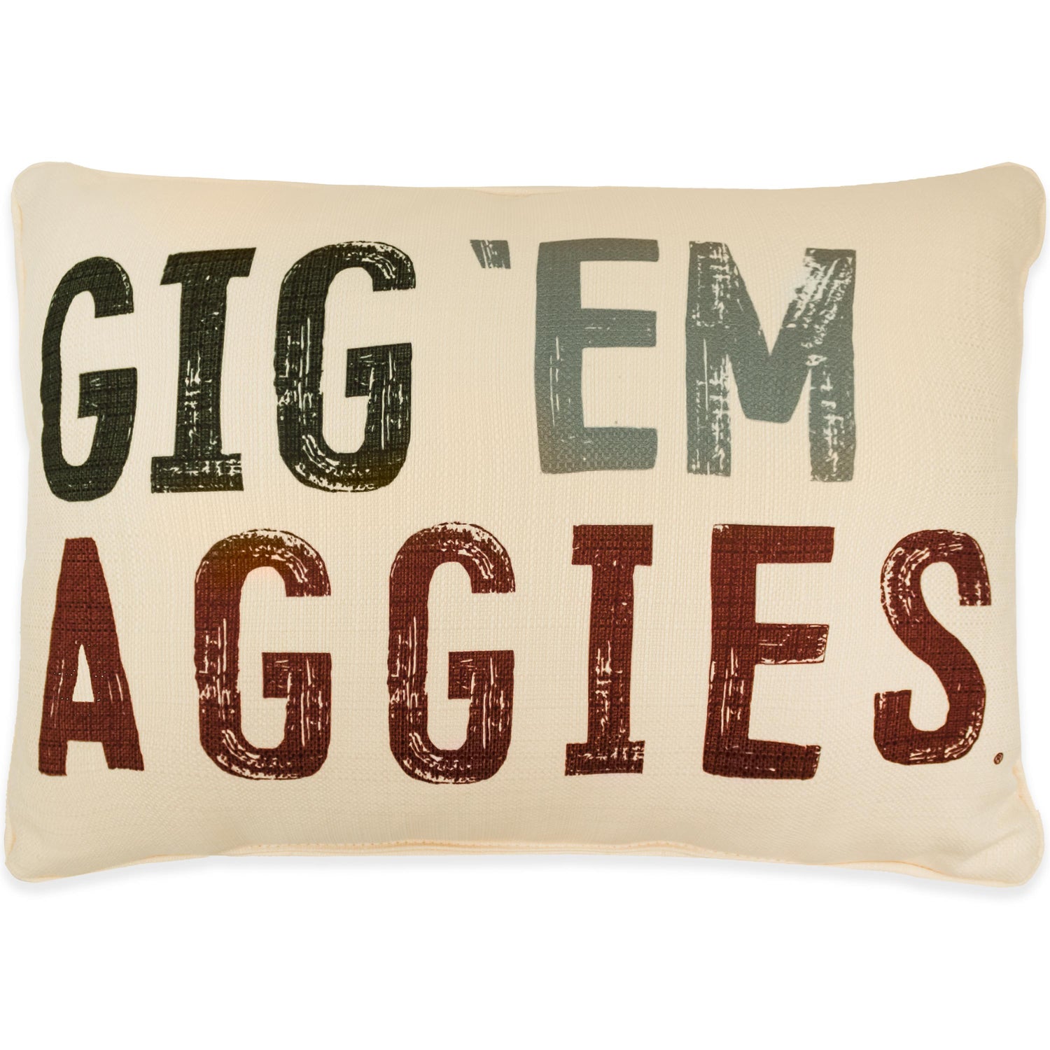 Gig 'Em Aggies Pillow